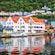 The Bryggen Wharf in Bergen, Norway